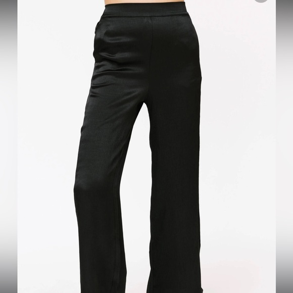 Smash and Tess, Sloane Wide Leg Pant, Black, 2X. - Picture 4 of 6